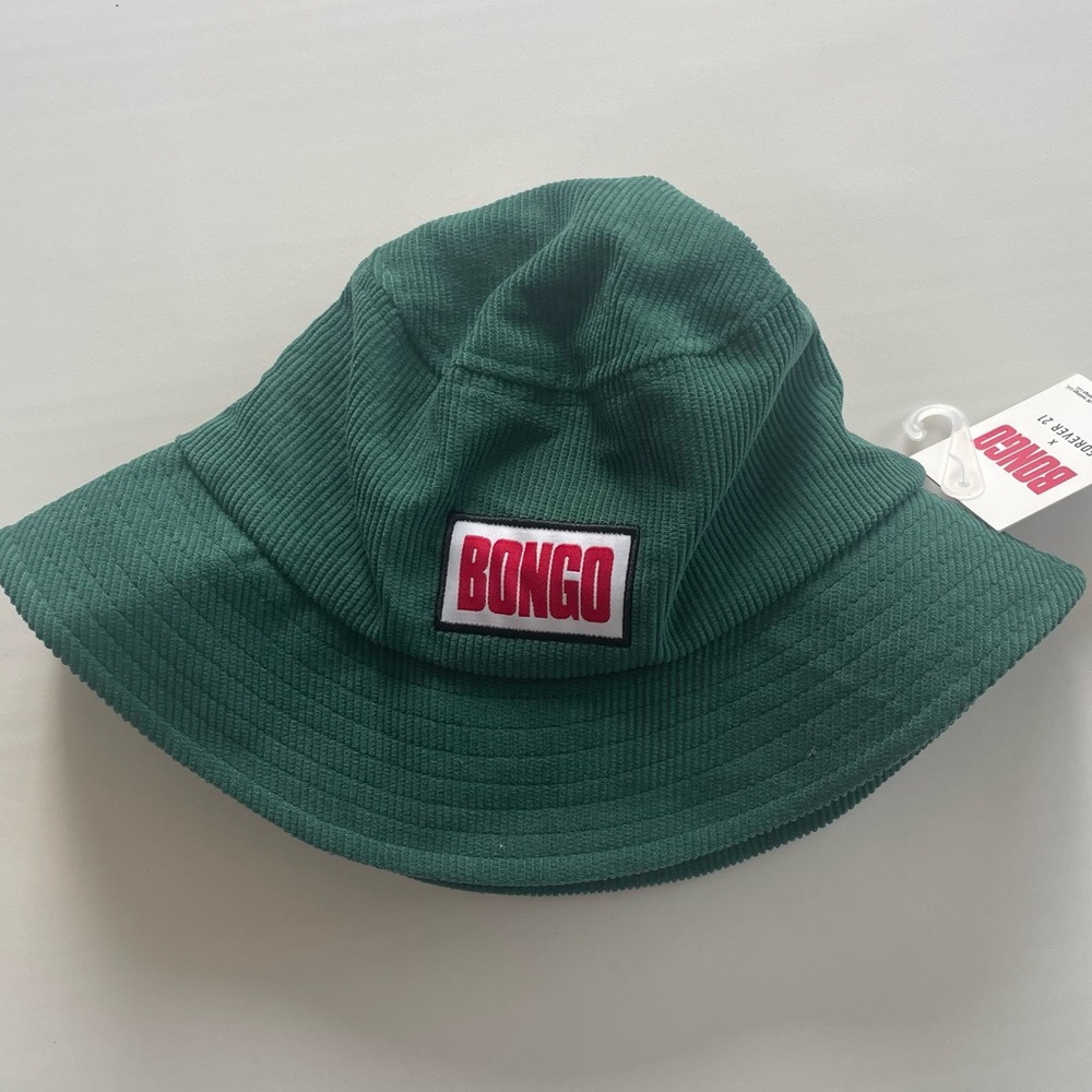 Green Bongo bucket hat